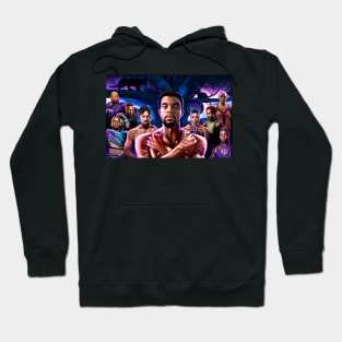 Black panther family huge Hoodie